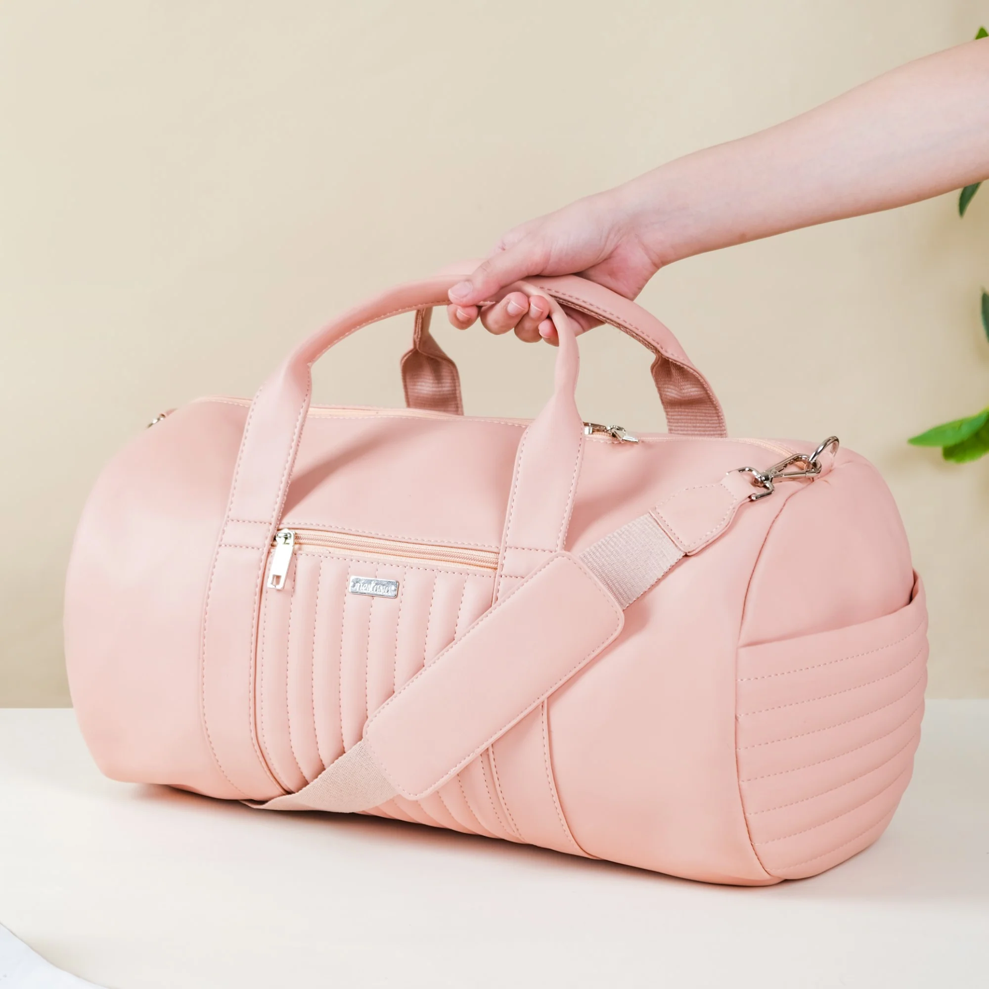 Travel Duffle Bag Pink Set Of 2 - Image 22