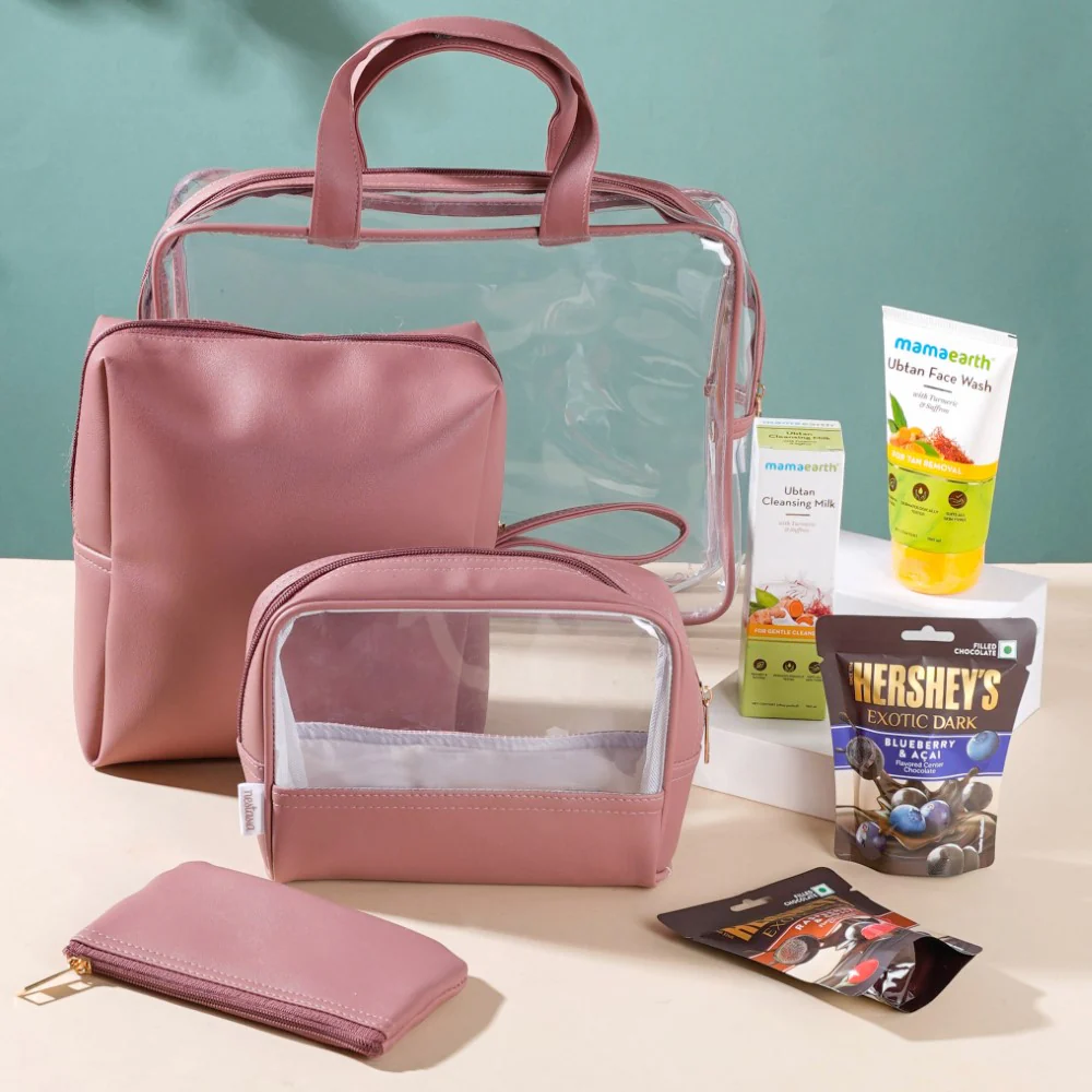 Travel Essentials Gift Hamper Set Of 5