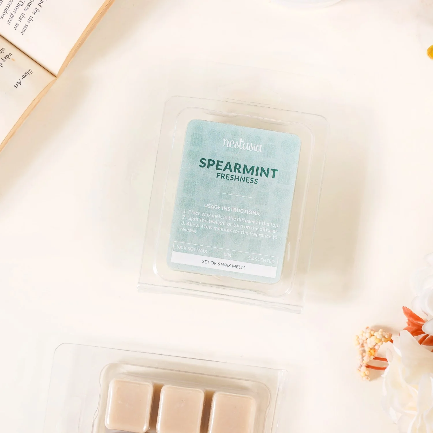 Tropical Aromatic Wax Melts Set Of 4 - Image 8