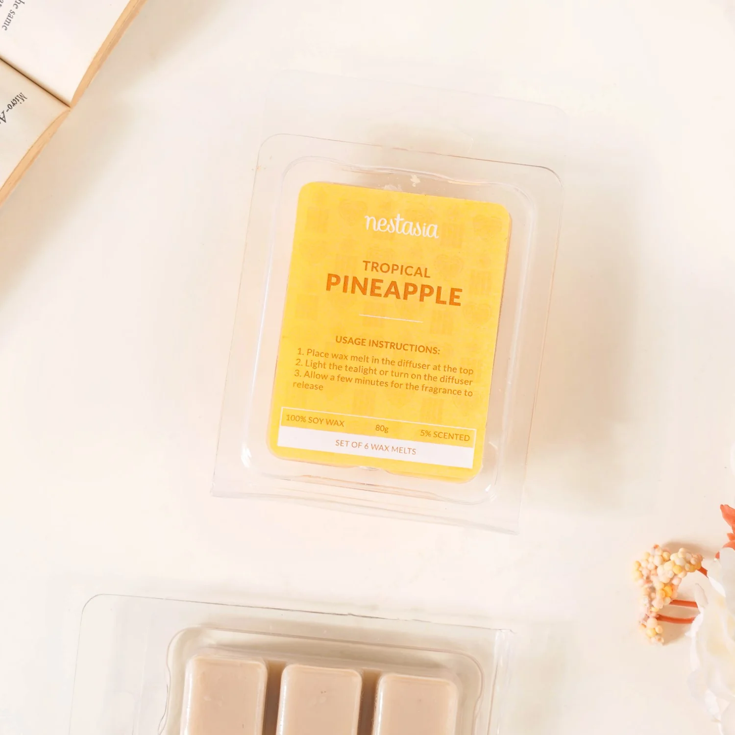 Tropical Aromatic Wax Melts Set Of 4 - Image 9