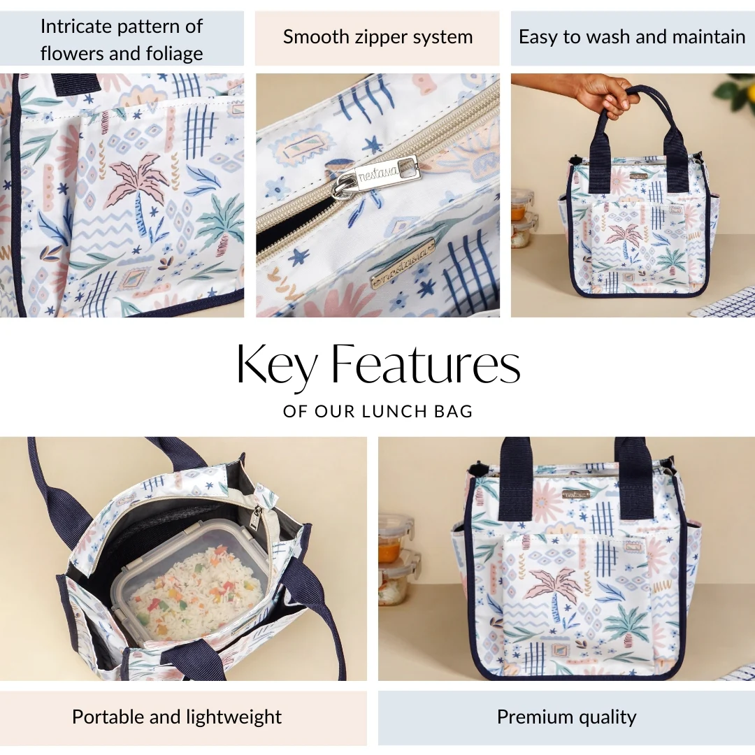 Tropical Aura Lunch Bag For Women - Image 4