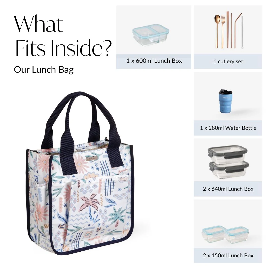 Tropical Aura Lunch Bag For Women - Image 6