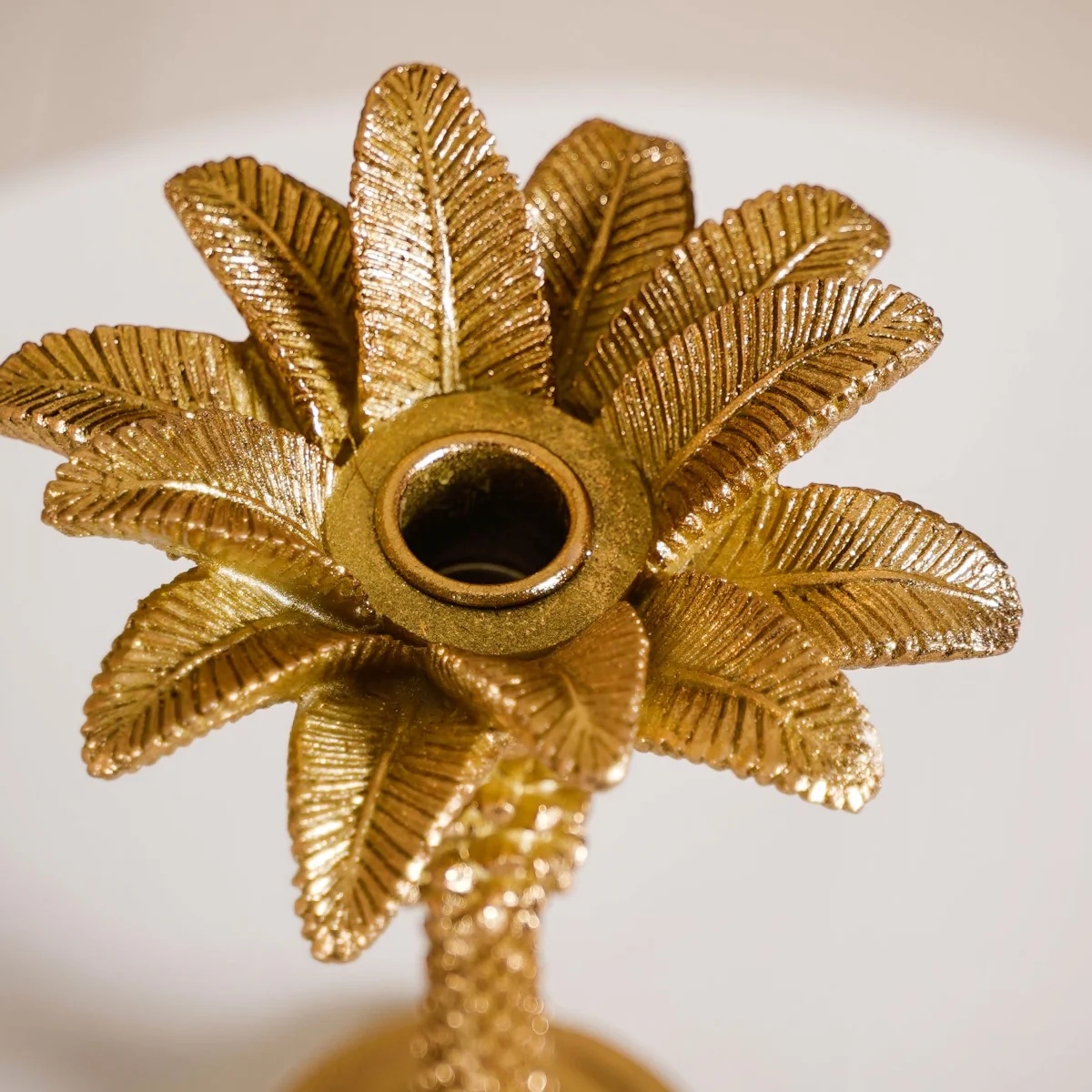 Tropical Palm Tree Candle Stand - Image 3