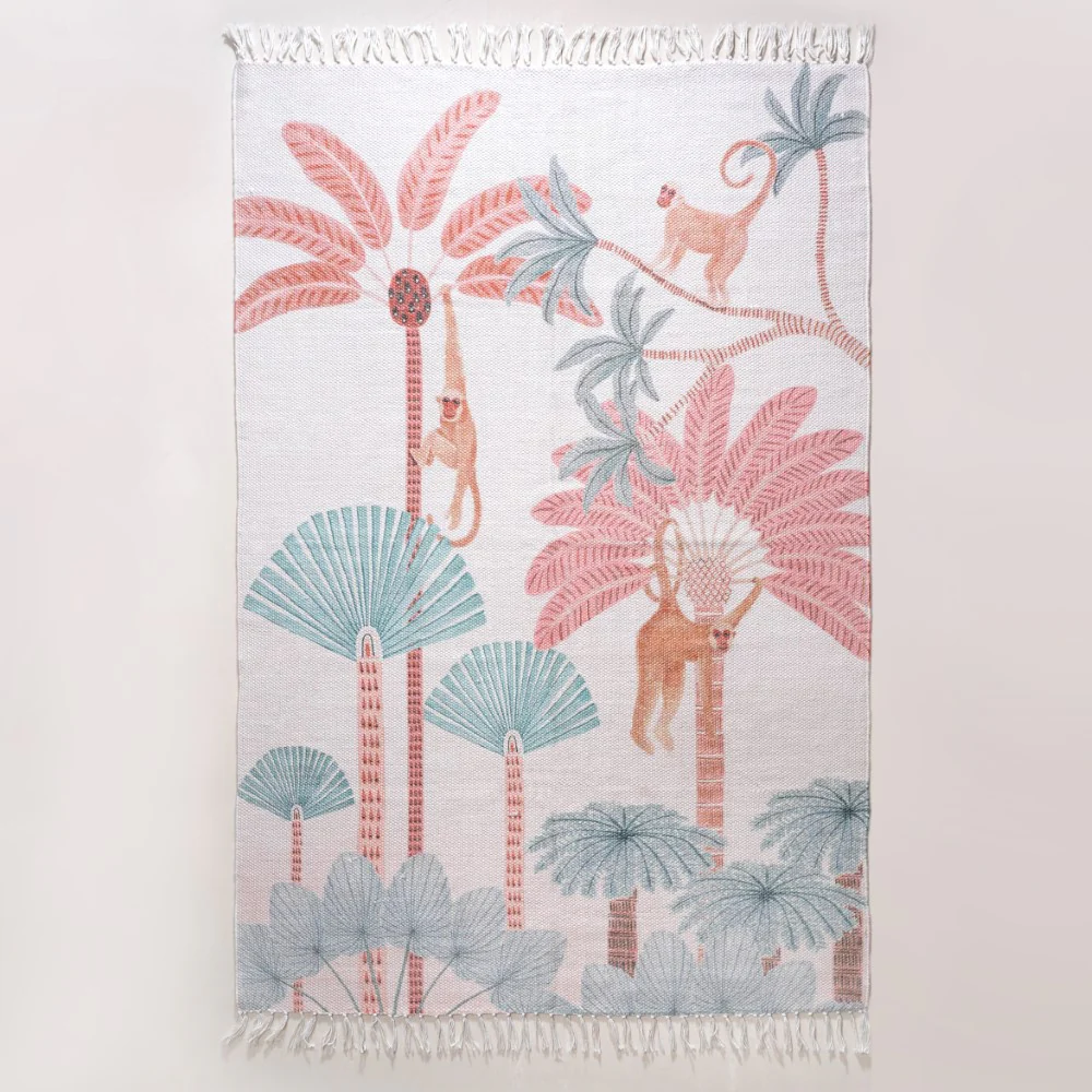 Tropical Paradise Living Room Carpet - Image 3