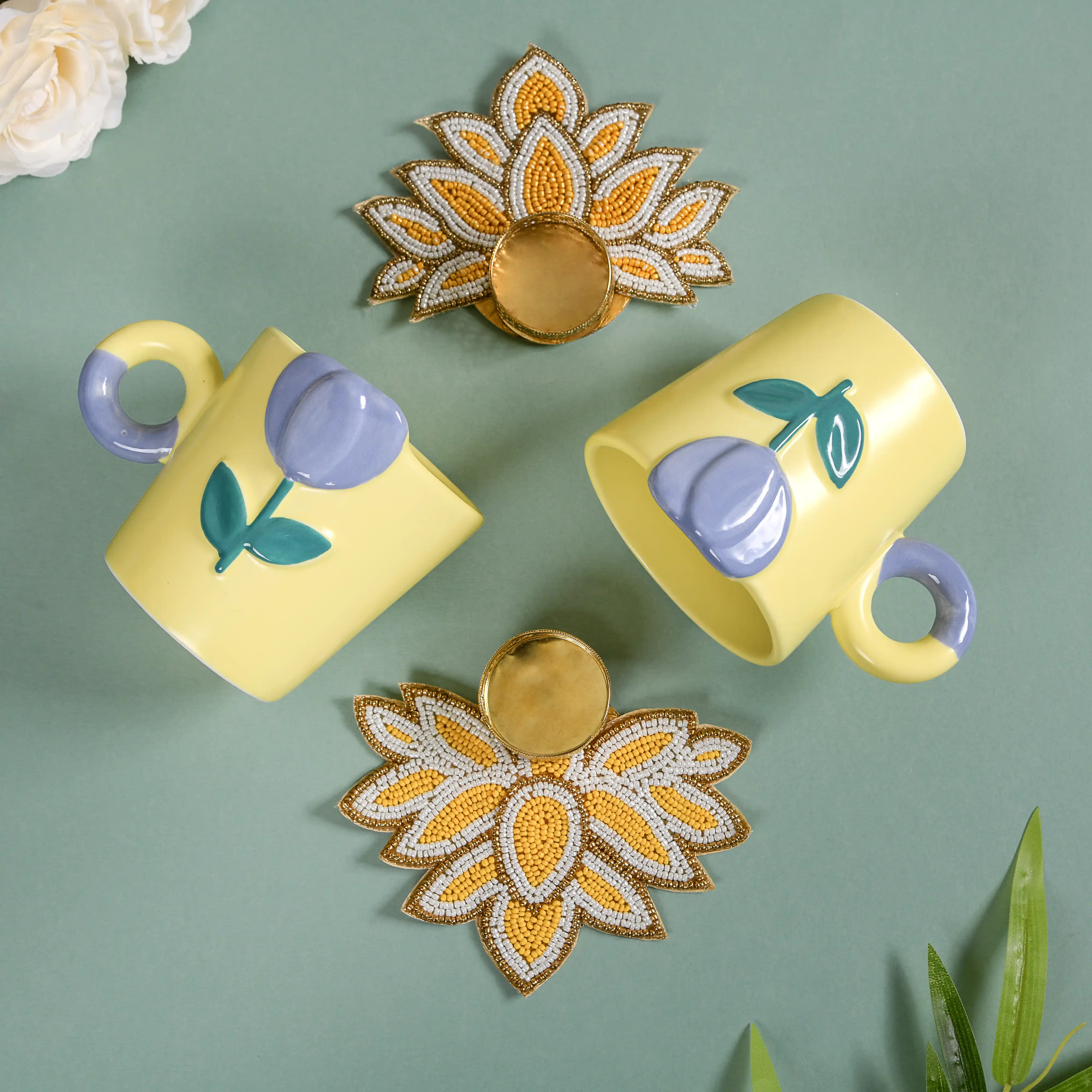 Tulip Cups Tealight Gift Set of 3