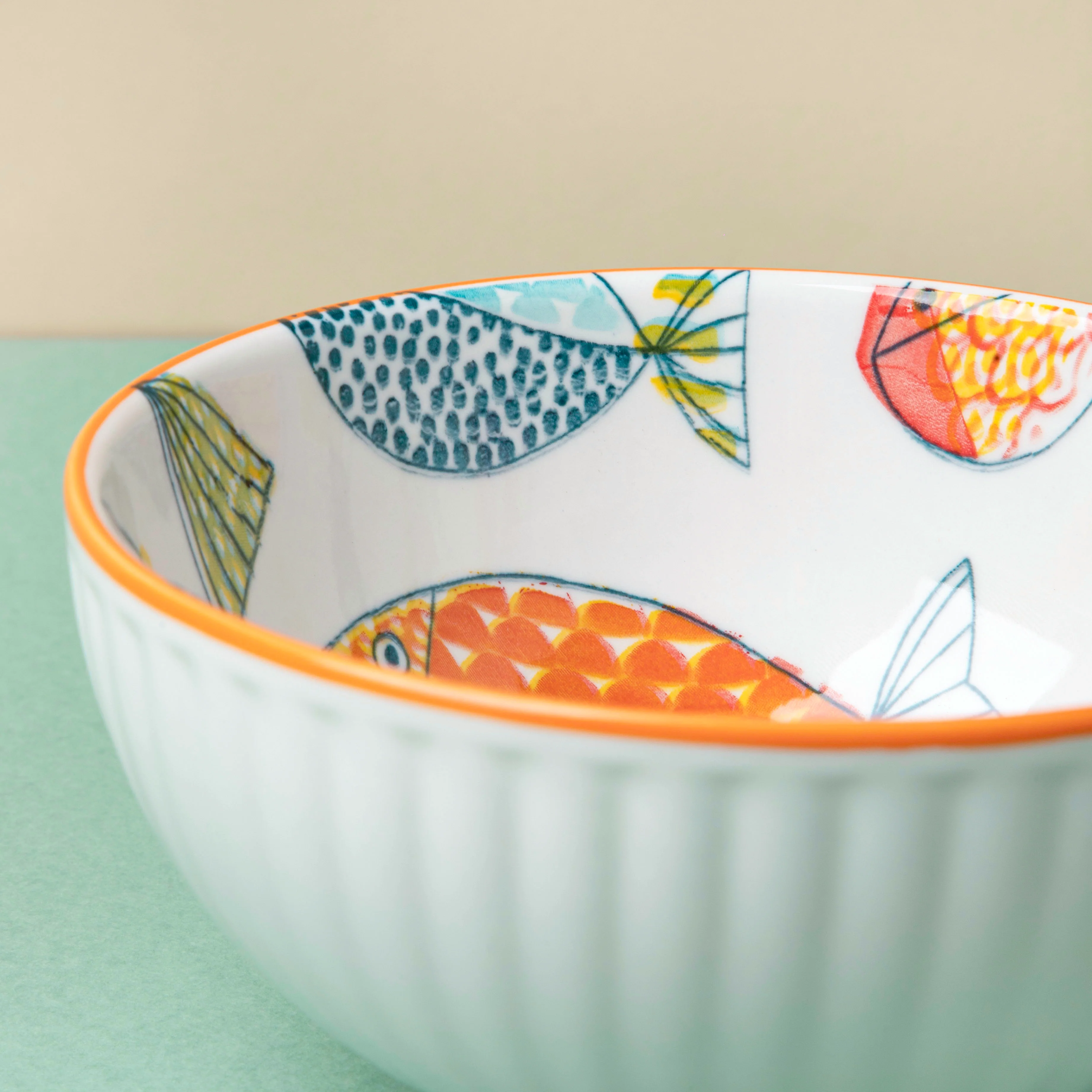 Ukiyo Ceramic Soup Bowl - Image 5