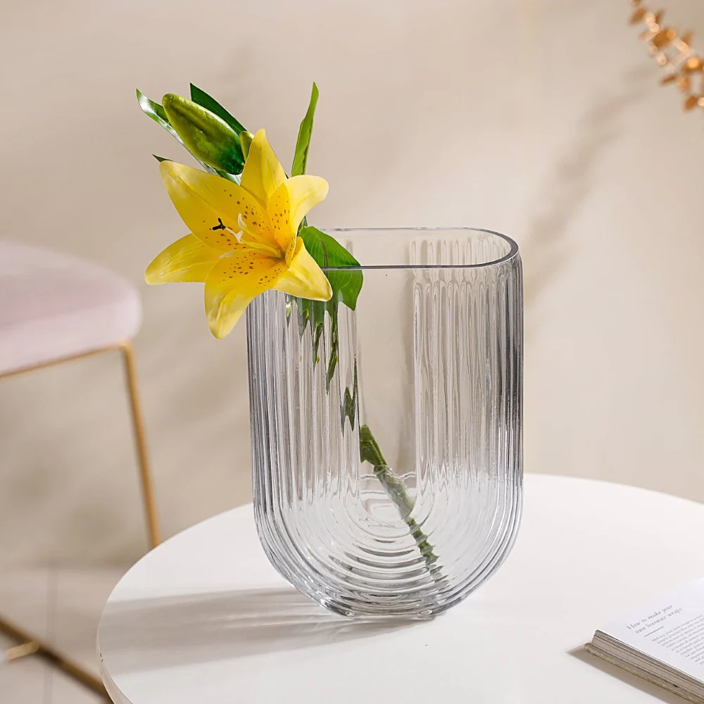 Utopia Large Vase For Home Decor Grey