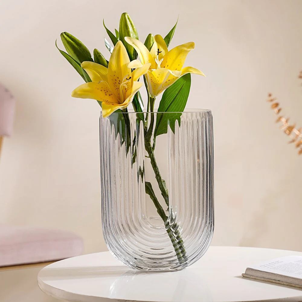 Utopia Large Vase For Home Decor Grey - Image 4