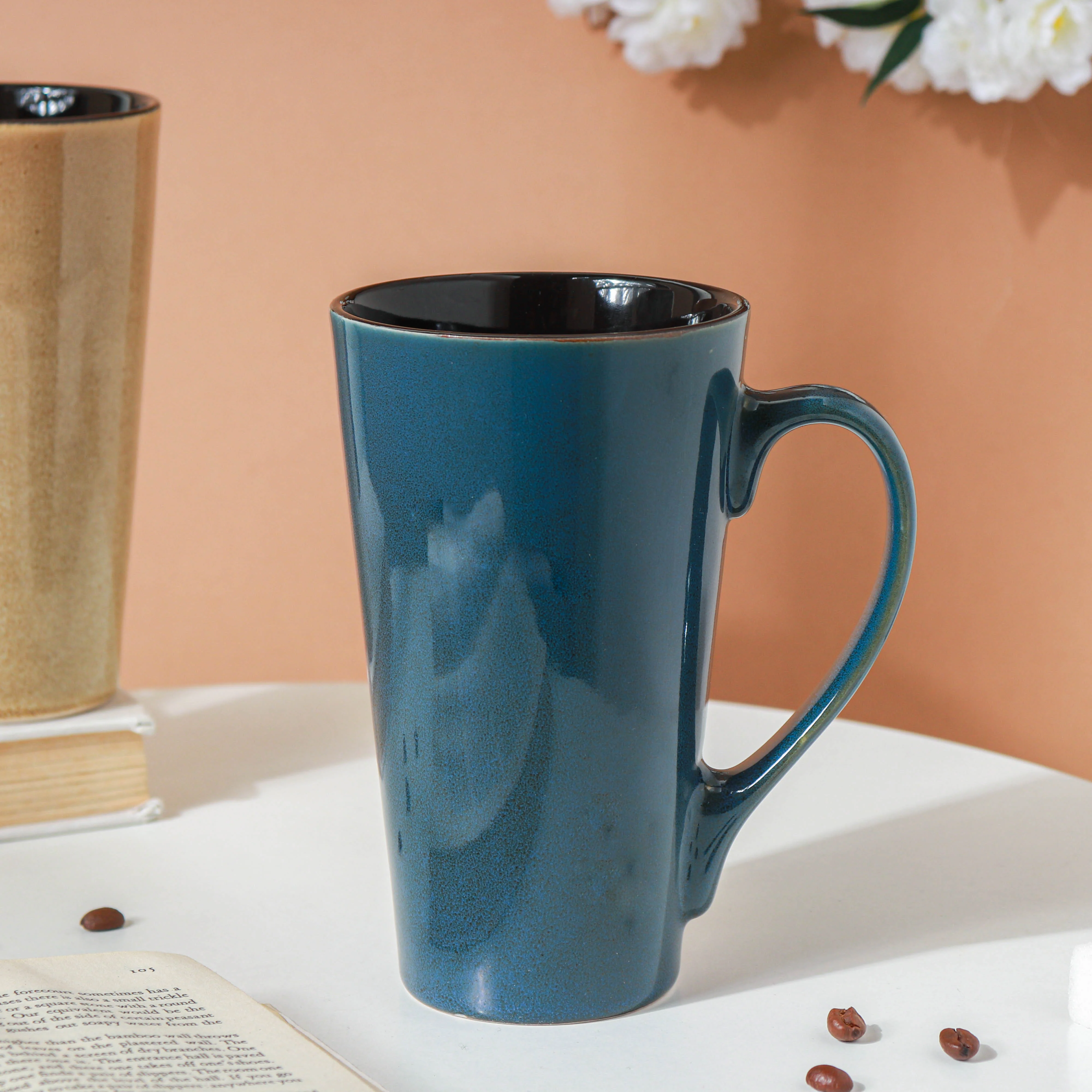 V Neck Coffee Mug - Image 5