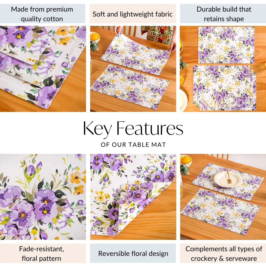 Valley Of Spring Placemat Set Of 4 - Image 5
