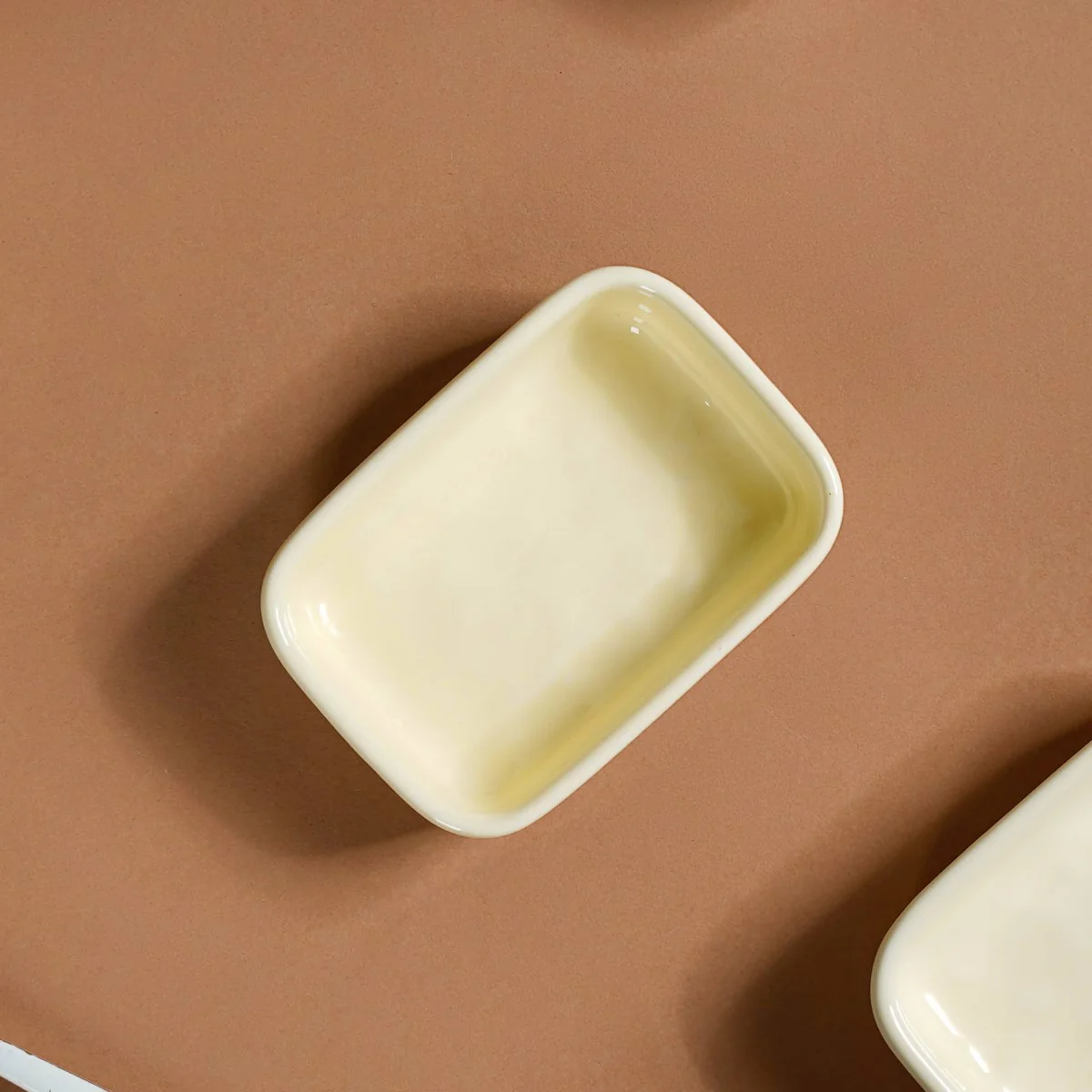 Vanilla White Textured Dip Bowl Set Of 4 100ml - Image 8