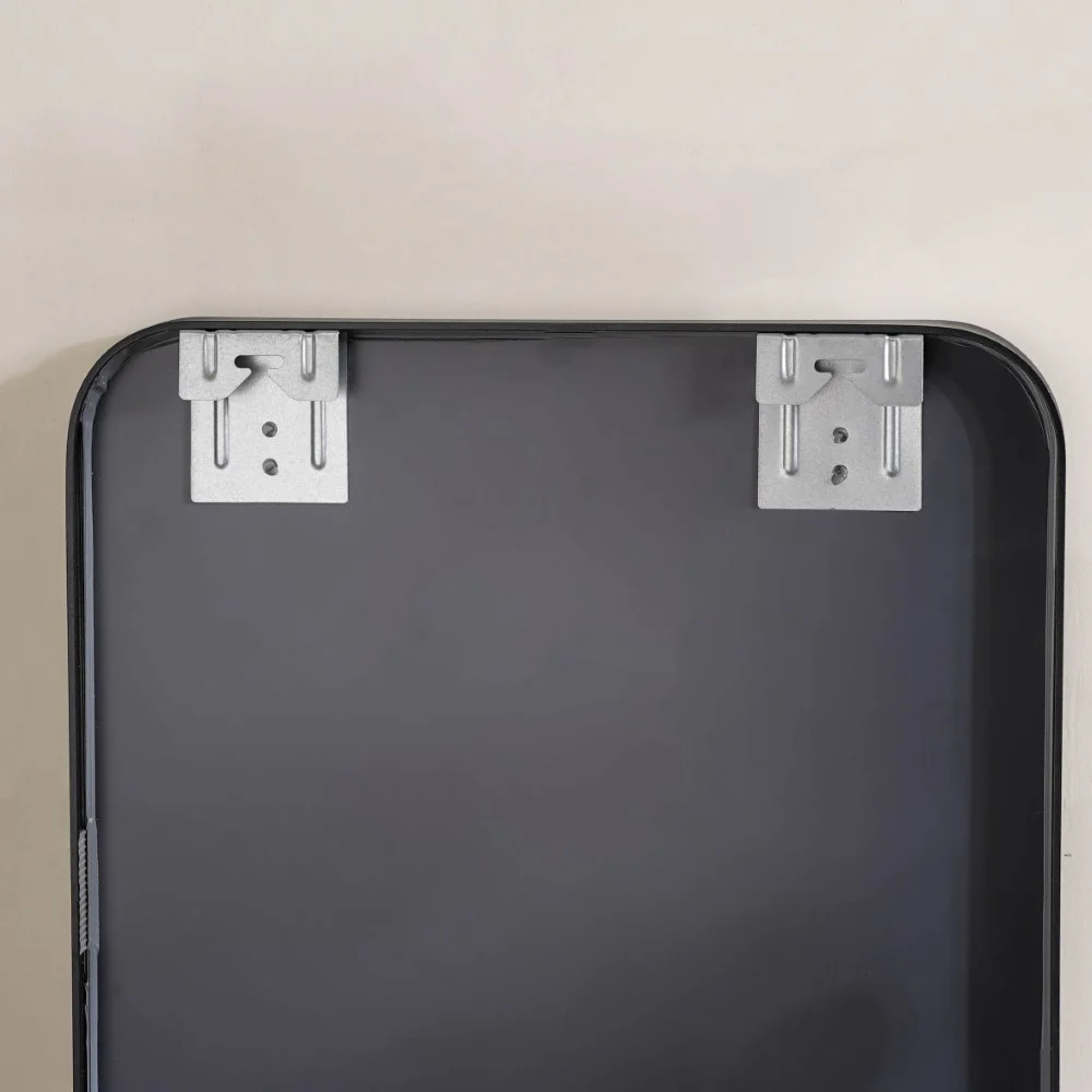 Vanity Makeup Mirror Black 20 x 16 Inches - Image 9
