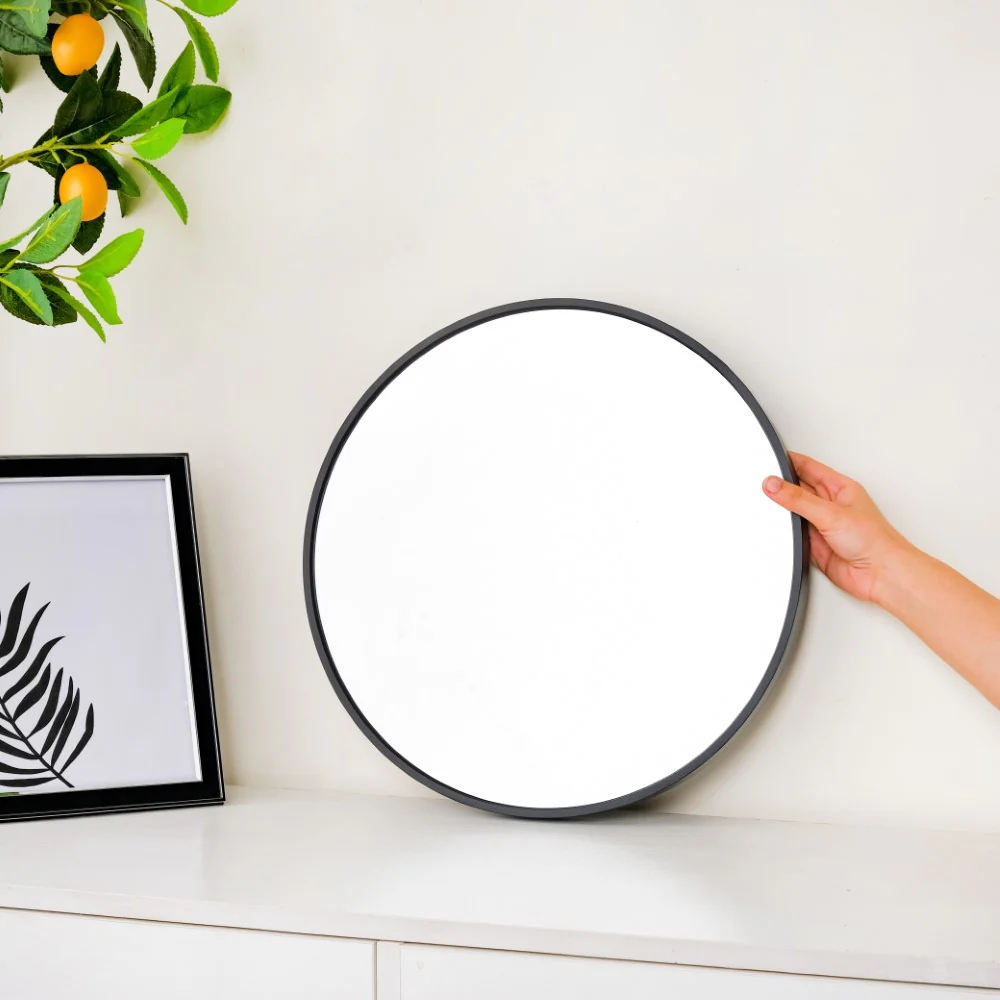 Vanity Mirror Black 15 Inch - Image 7