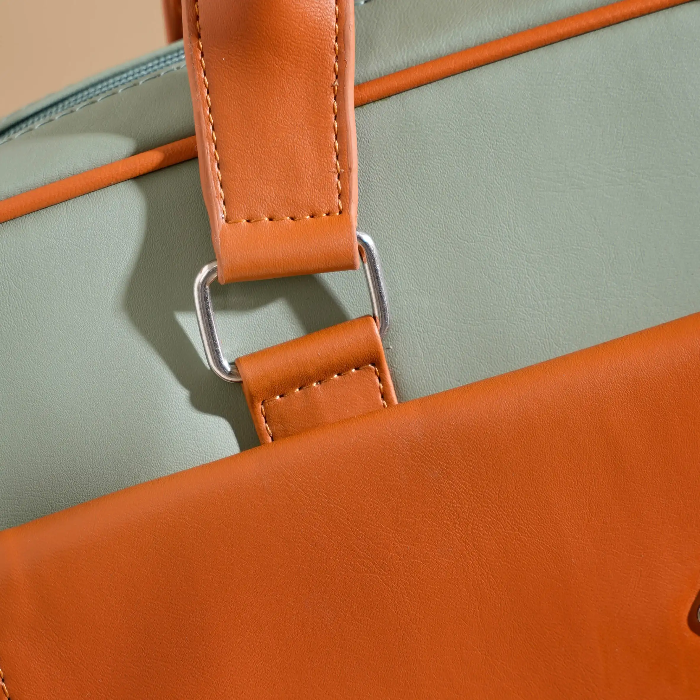La Fusion Vegan Leather Laptop Organiser Bag 14" x 10" - Image 27
