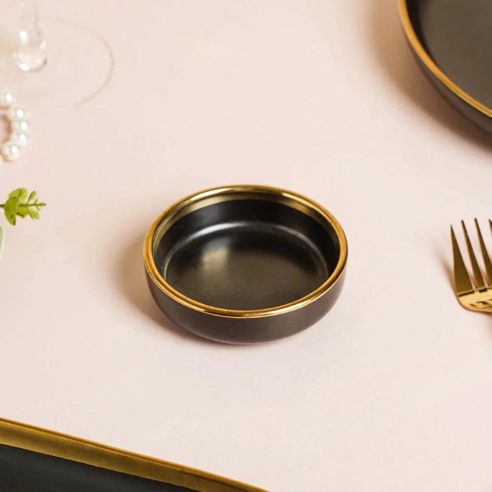 VERA Black 27 Piece Dinner Set For 6 - Image 10