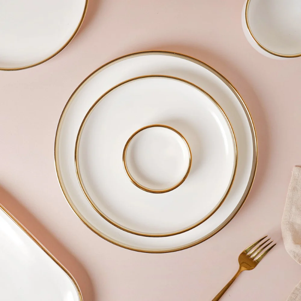 VERA White 27 Piece Dinnerware For 6 - Image 5