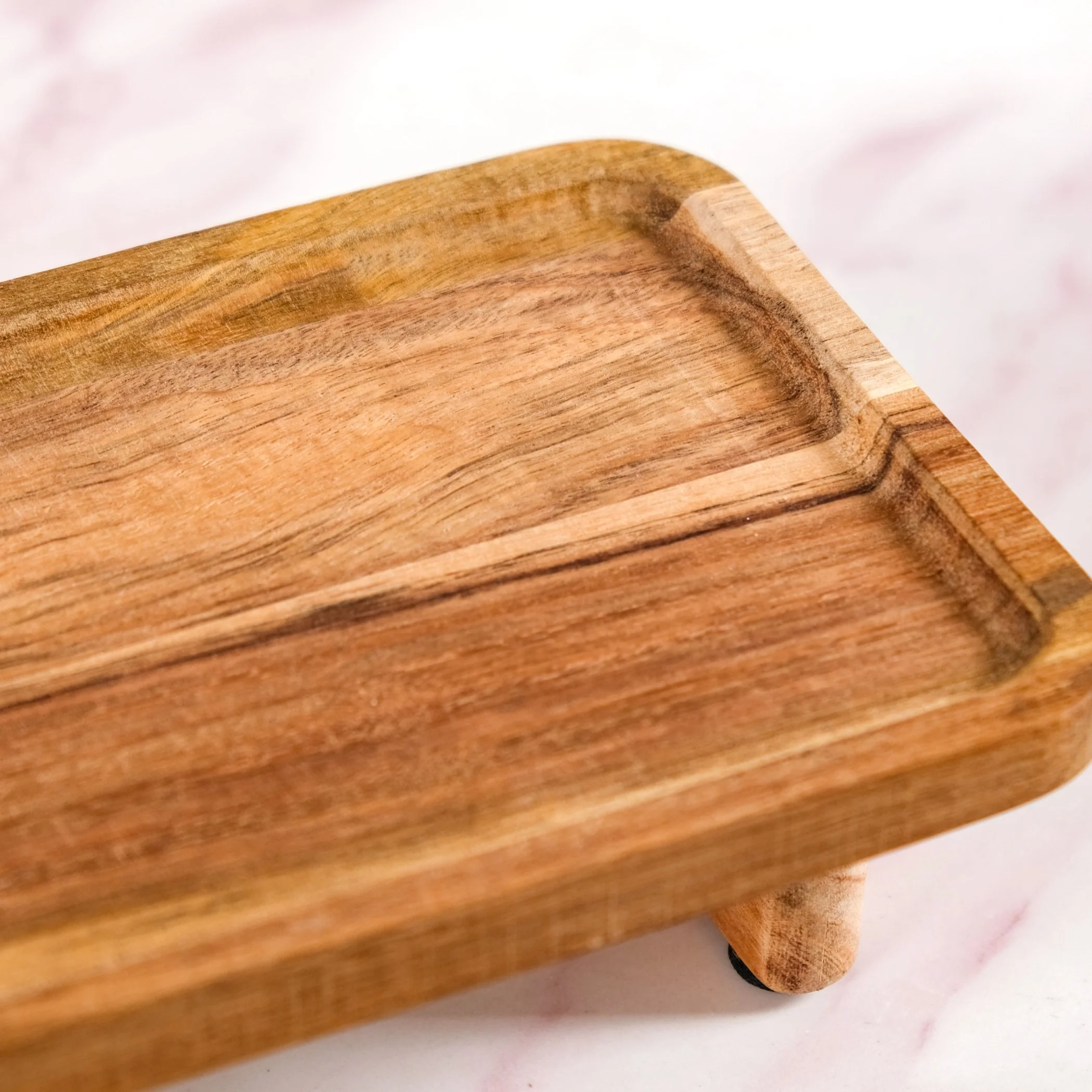 Versatile Wooden Riser Platter 10 Inch - Image 5