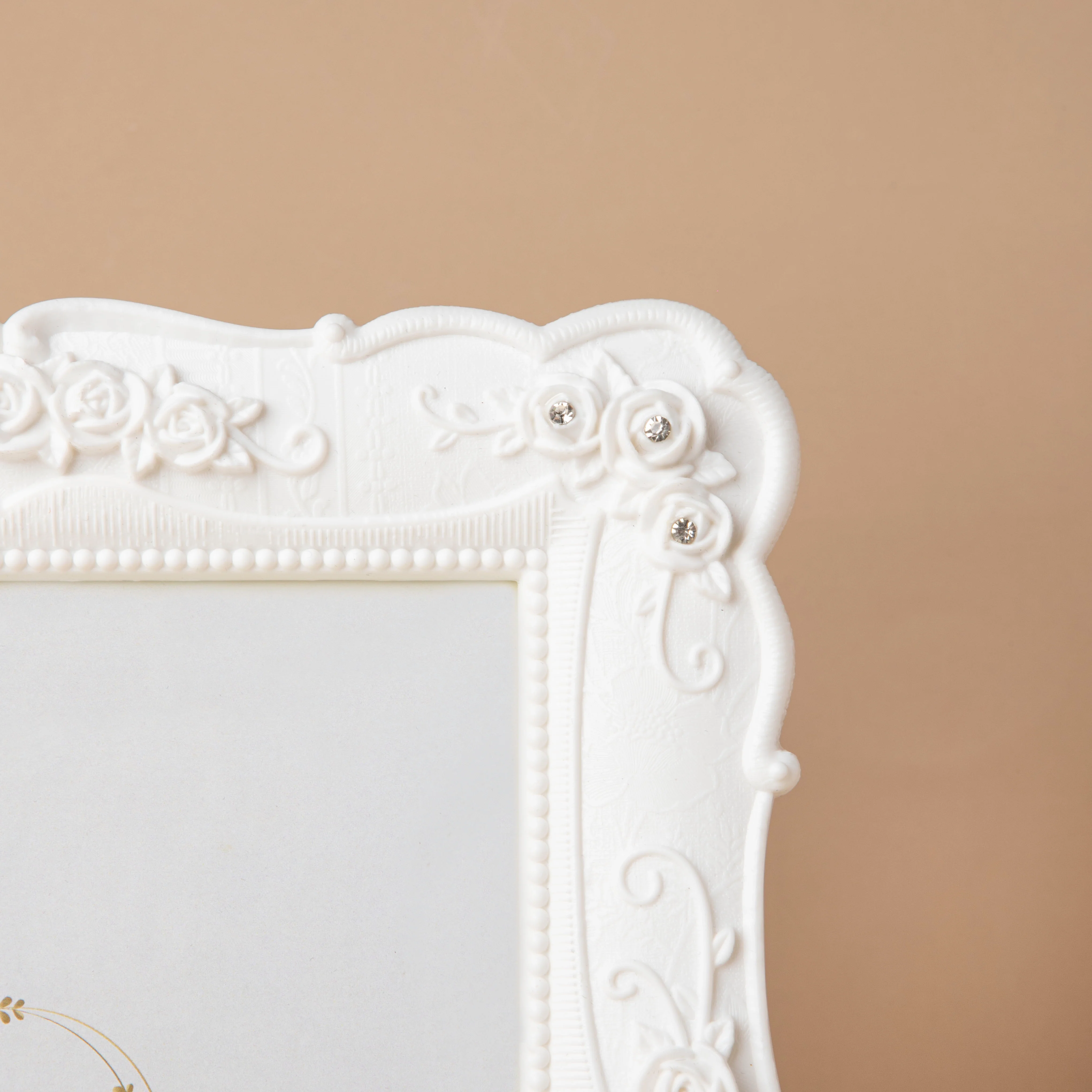 Vintage Flora Carved Photo Frame Large - Image 3