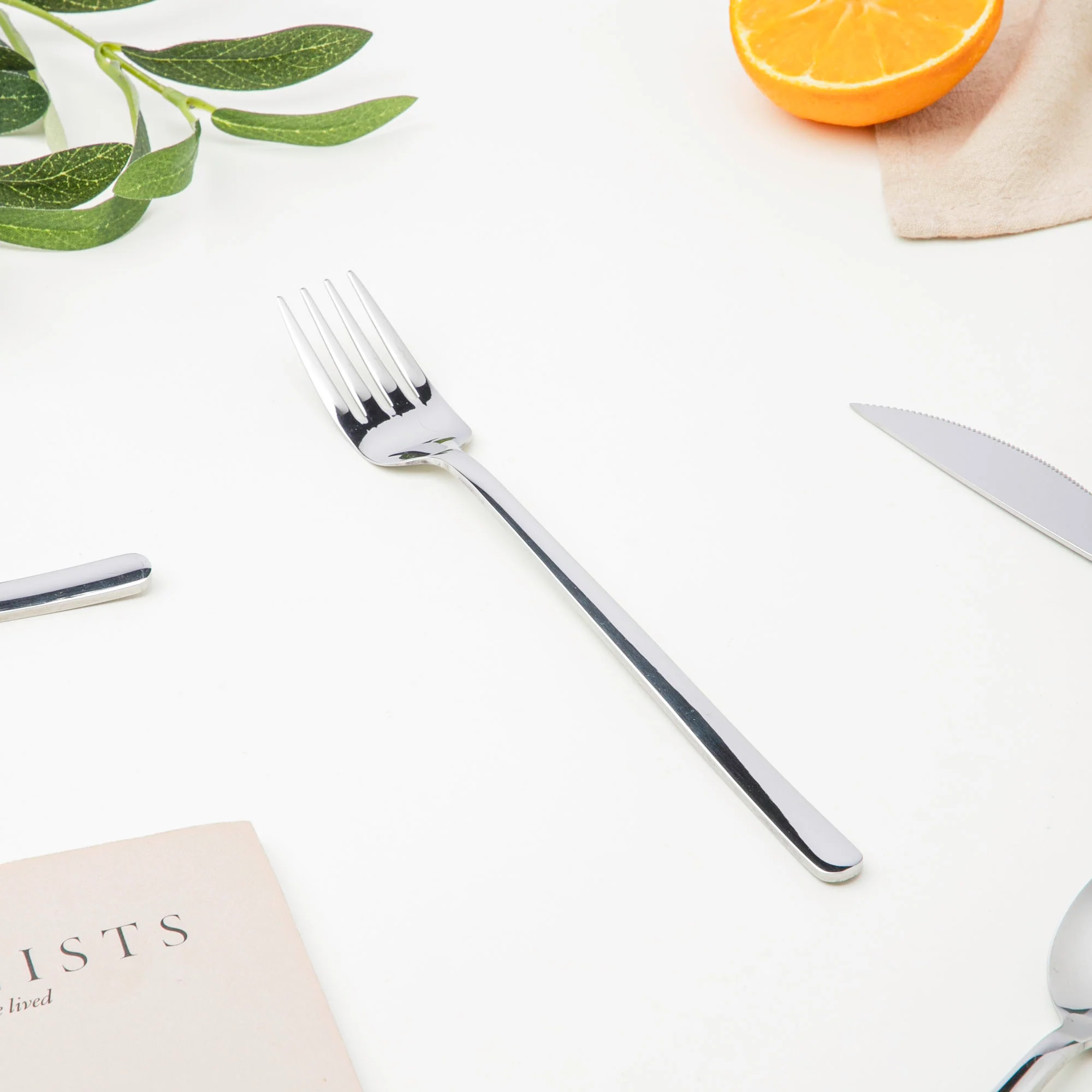 Vintage Stainless Steel Cutlery Set Of 4 Silver - Image 6