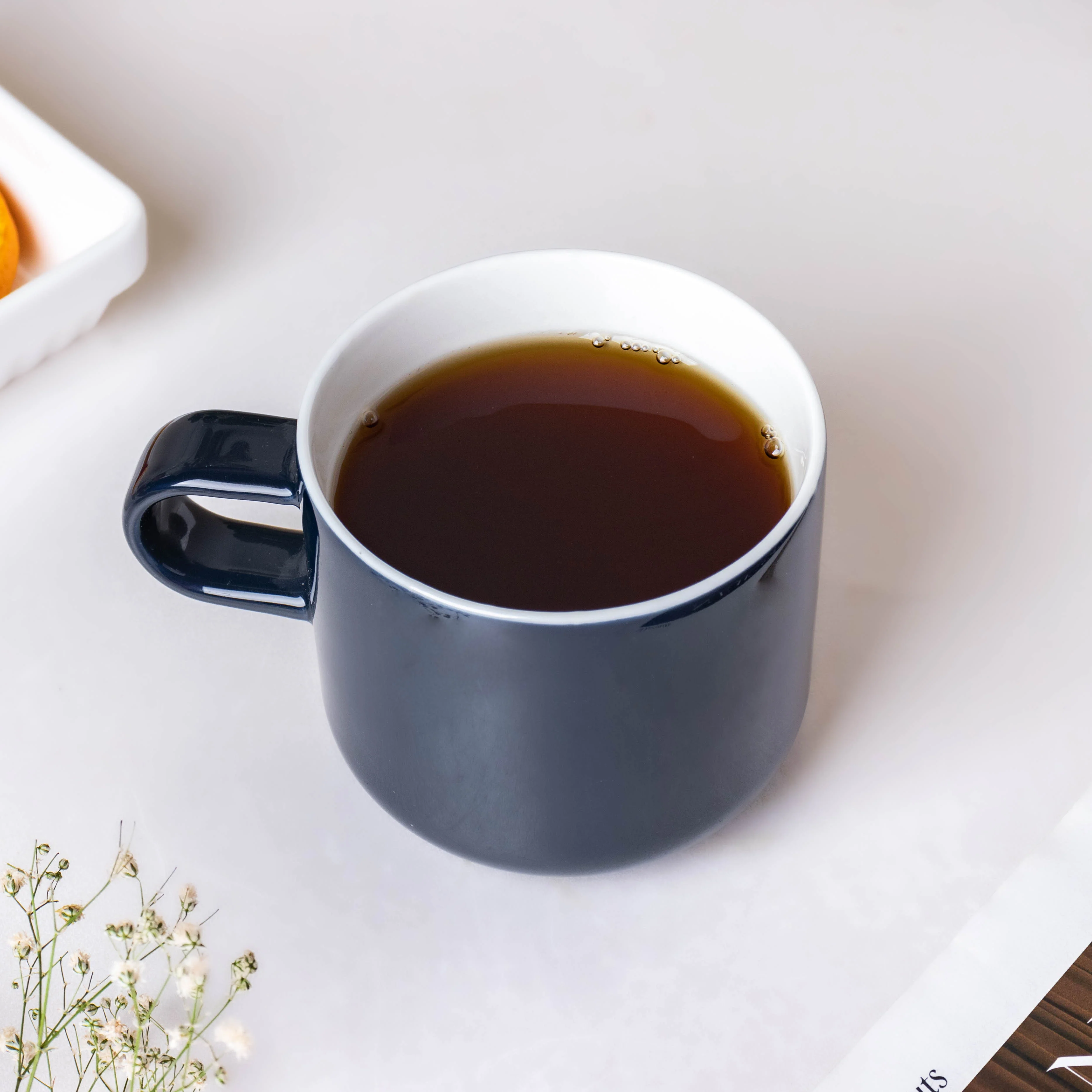 Viorel Prussian Blue Ceramic Cup 250 ml - Image 5