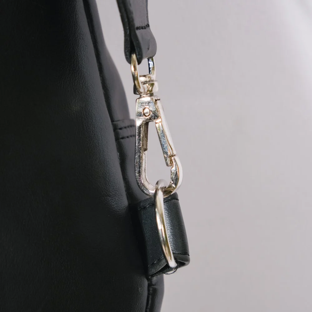 Voyager Crossbody Sling Backpack Black - Image 11