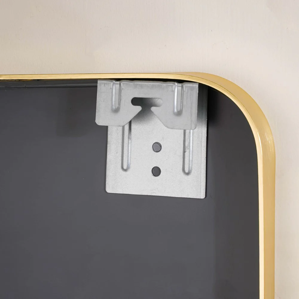 Wall Decor Mirror Gold 20 x 16 Inches - Image 11