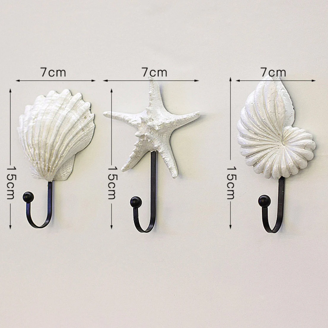 Wall Hooks - Set of 3 - Image 8
