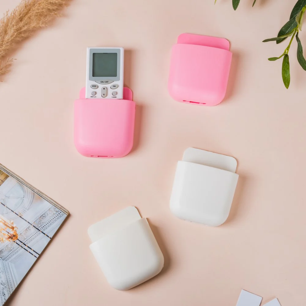 Wall Mounted Phone Storage Case White Set Of 2 - Image 9