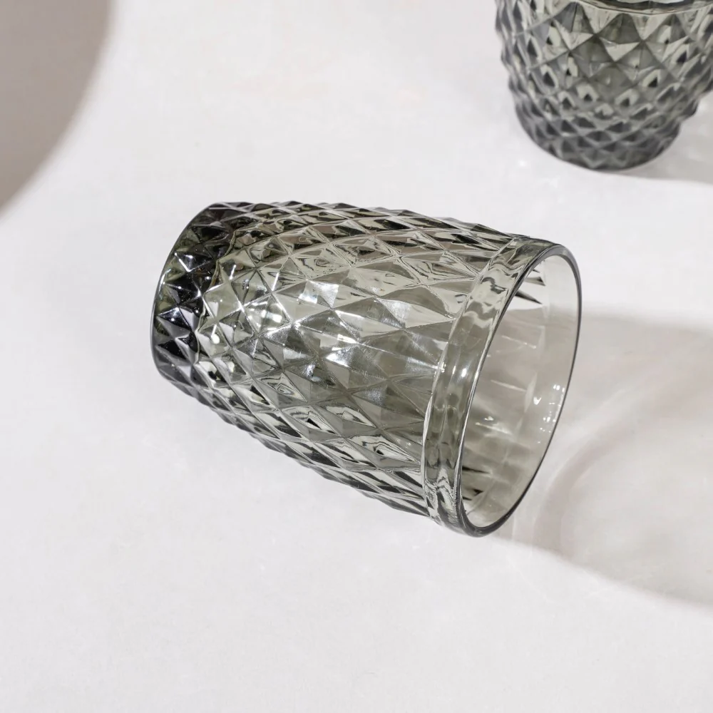 Water Glass Ash Grey Set Of 6 250 ml - Image 4