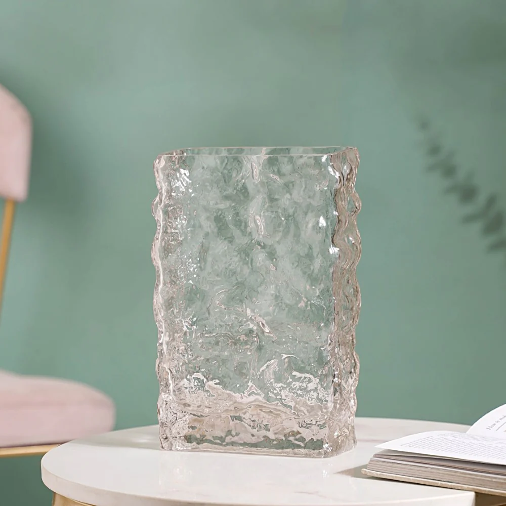 Waterfall Glass Flower Vase - Image 6
