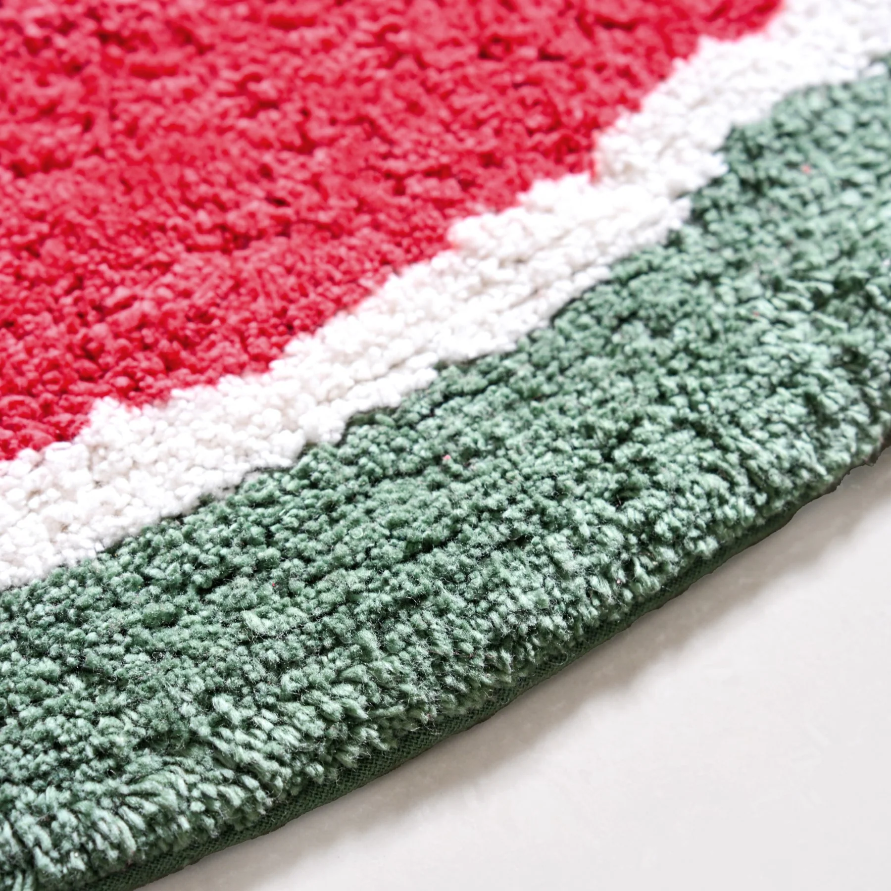 Watermelon Anti Slip Tufted Cotton Mat 83x43cm - Image 4