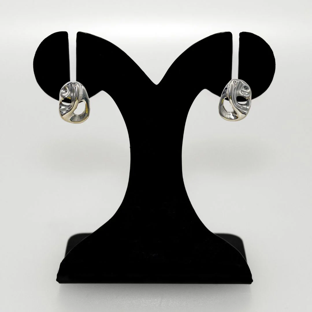 Wavestone Stud Earrings - Image 6