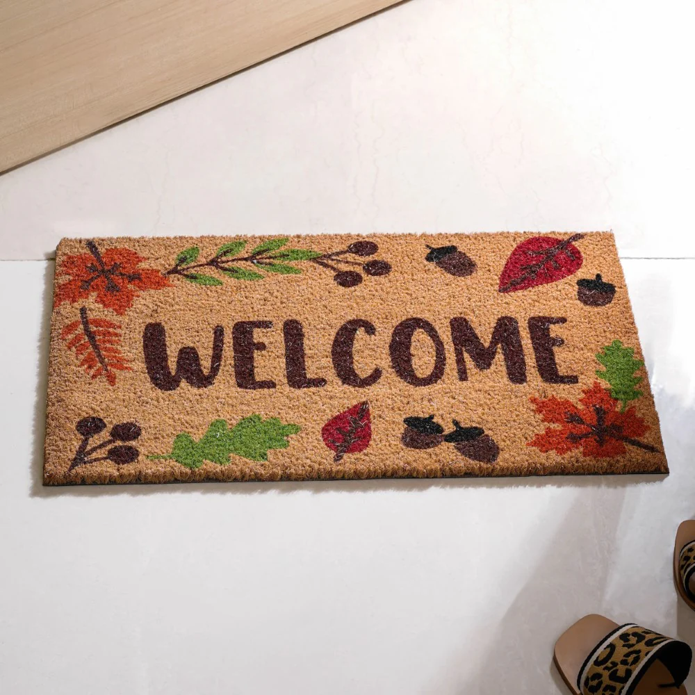 Welcome Coir Doormat 23.5 x 15.5 Inches - Image 3