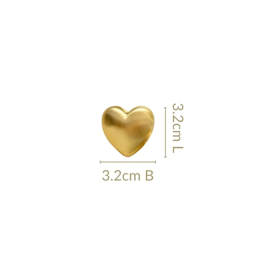 Whisper Of The Heart Gold Studs - Image 3