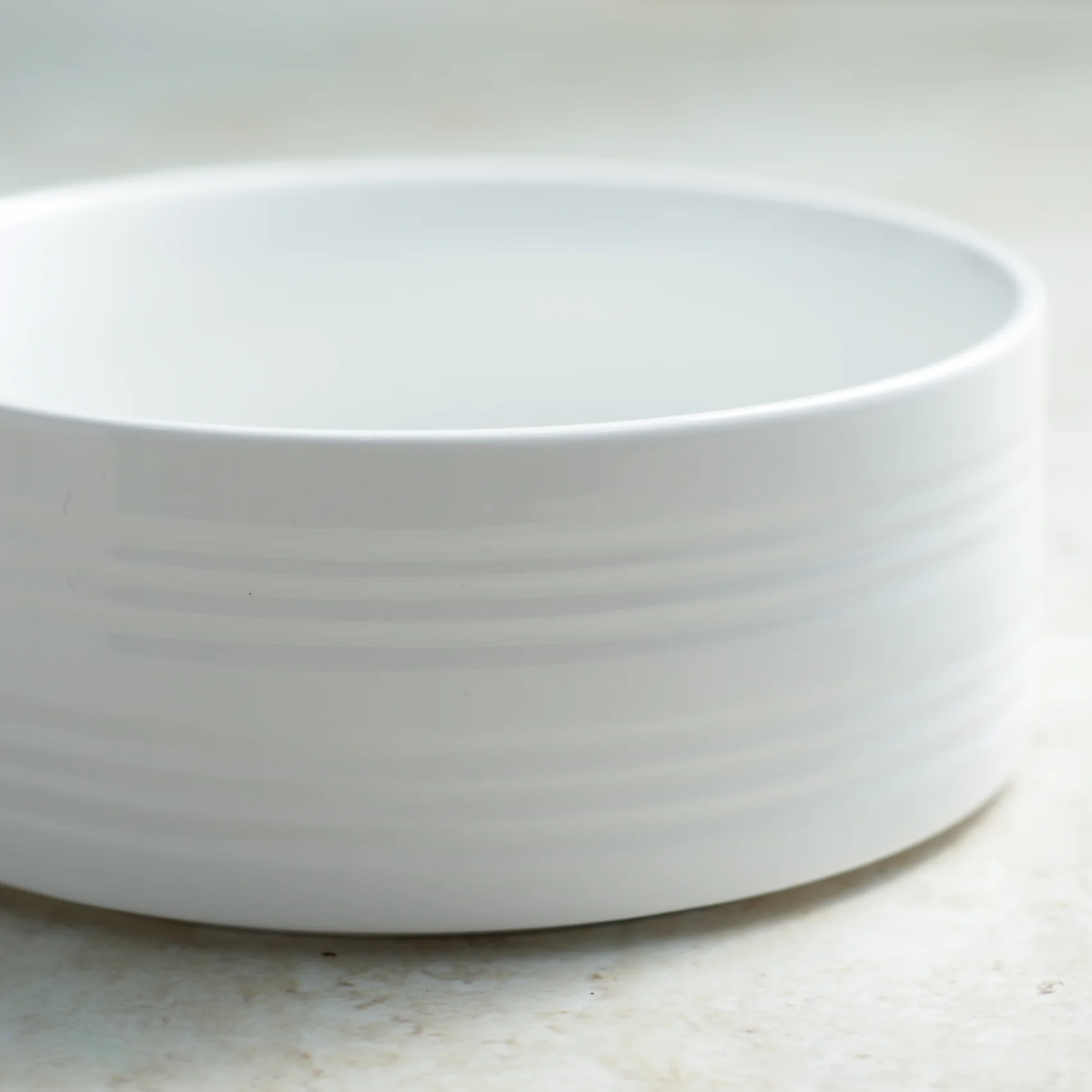White Bowl with Handle - Image 8