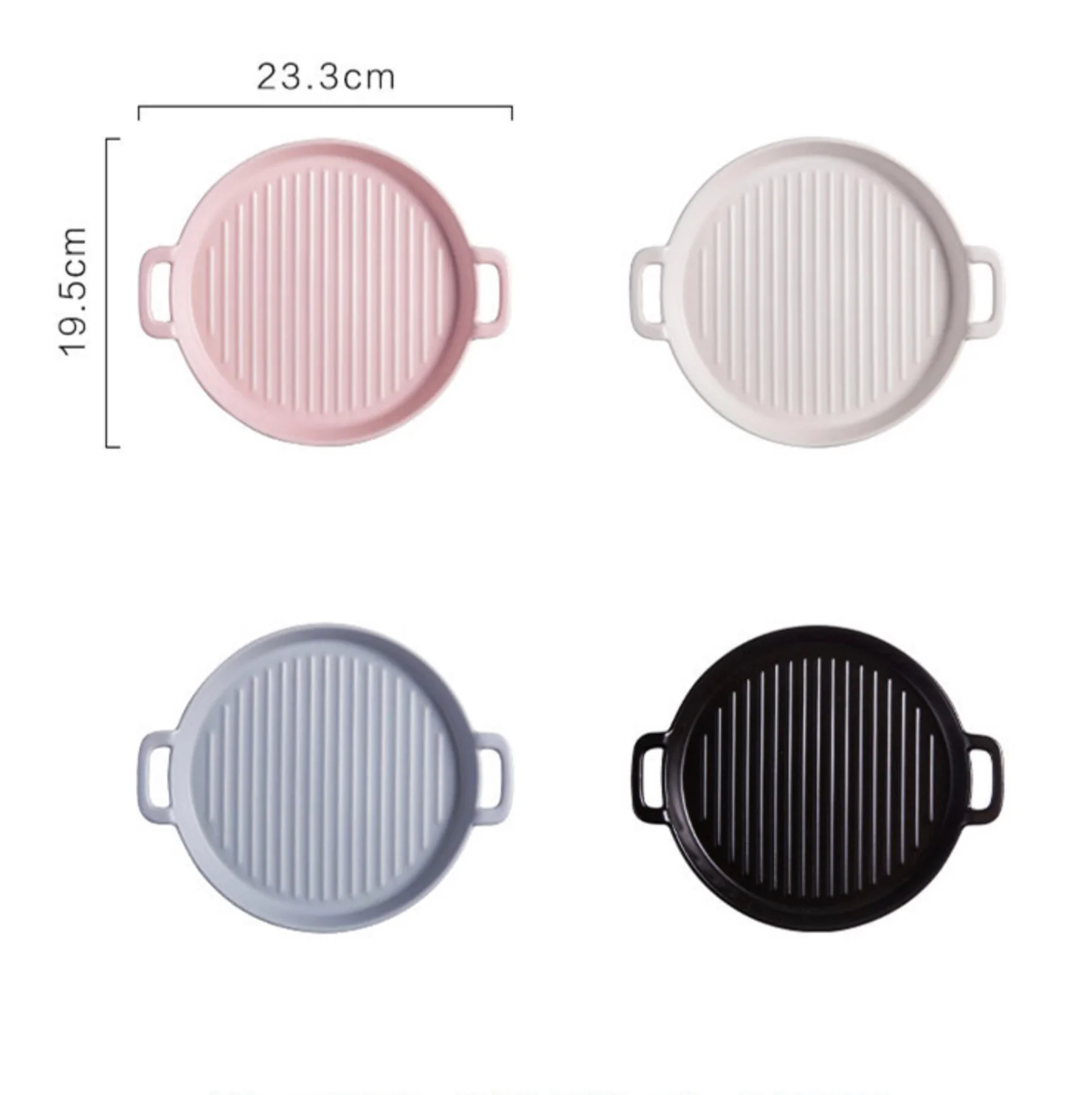 Black Round Baking Plate 7 Inch - Image 6