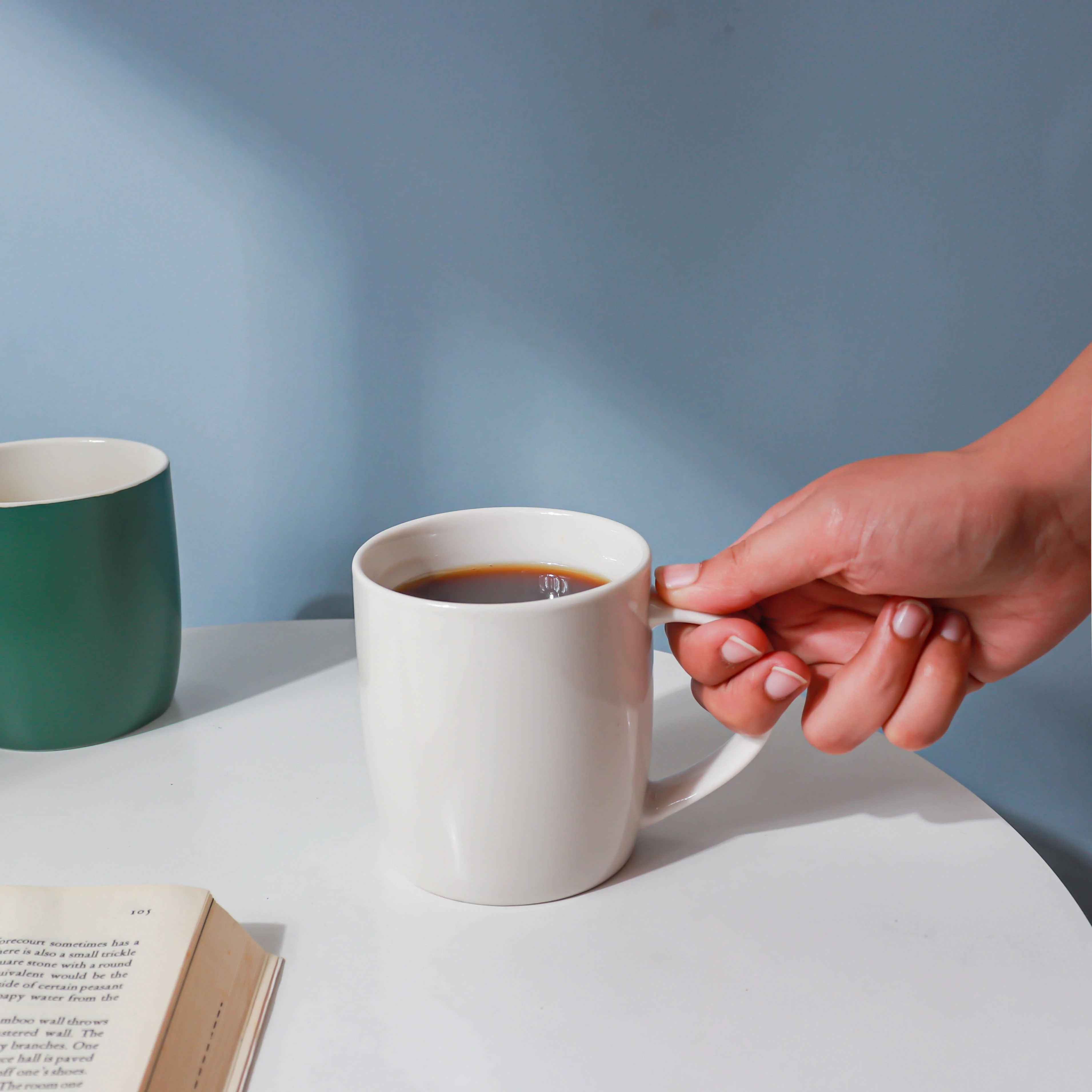 White Dreamy Teacup - Image 2