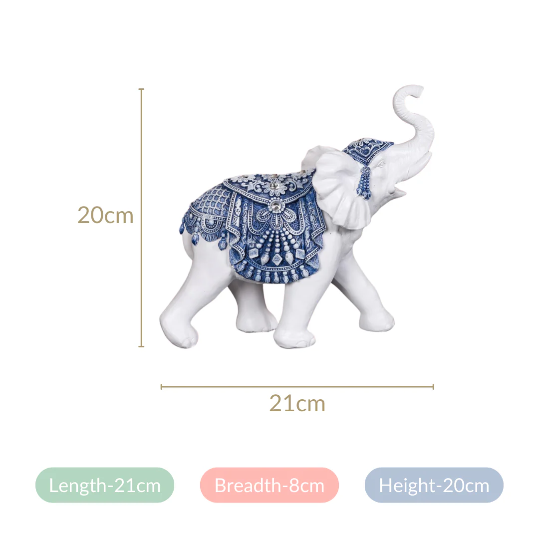 White Elephant Figurine - Image 6