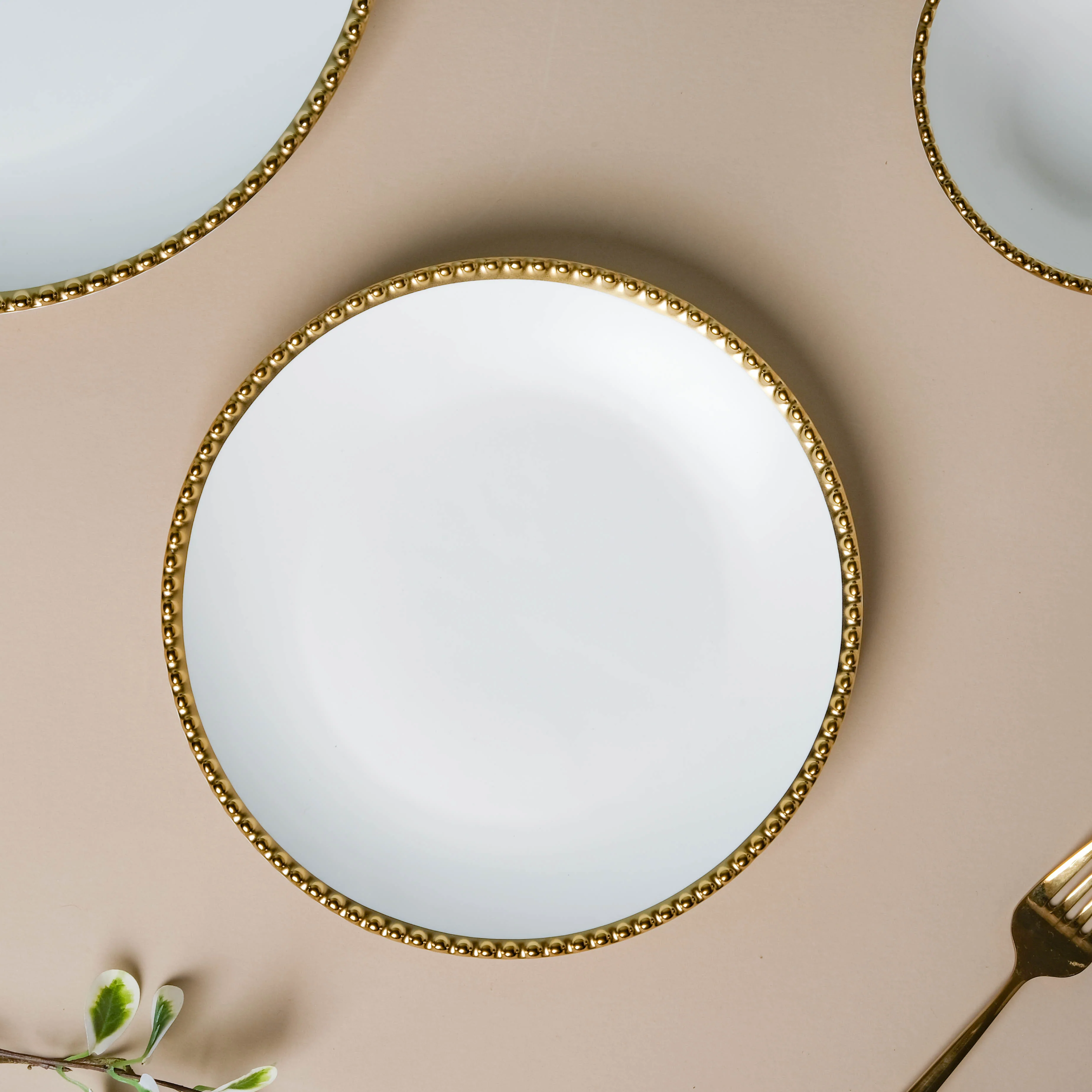 White Elysian 21 Piece Dinner Set For 6 - Image 11