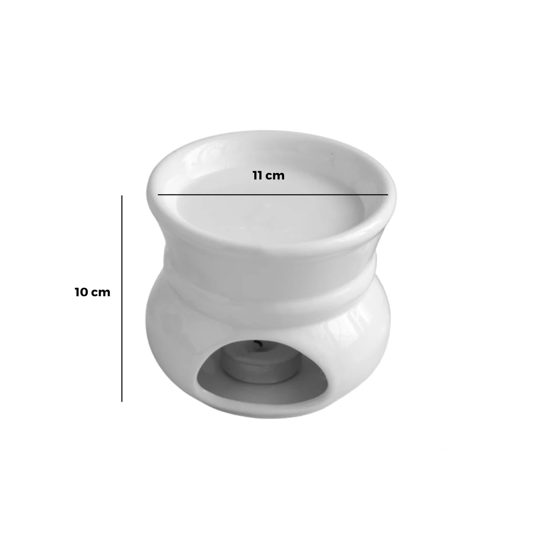 White Fondue Set - Image 10
