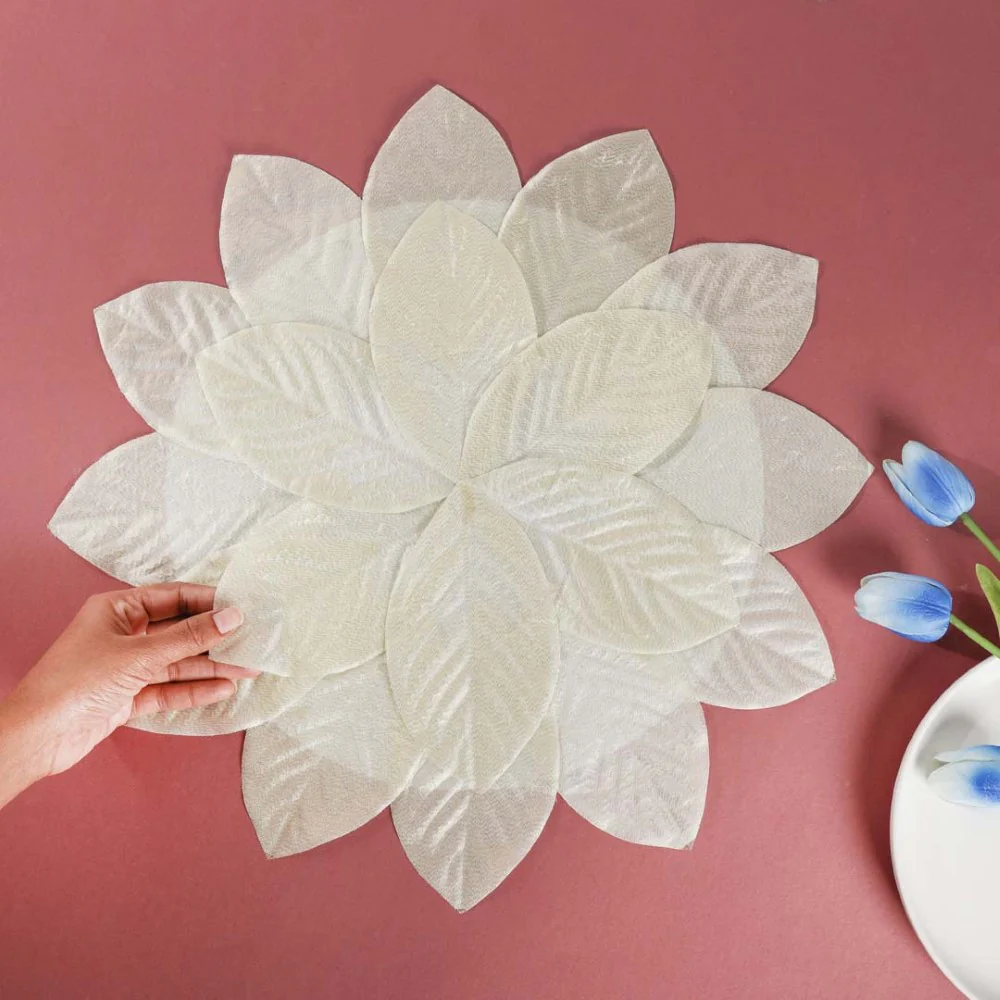 White Placemat Set of 2 - Image 2