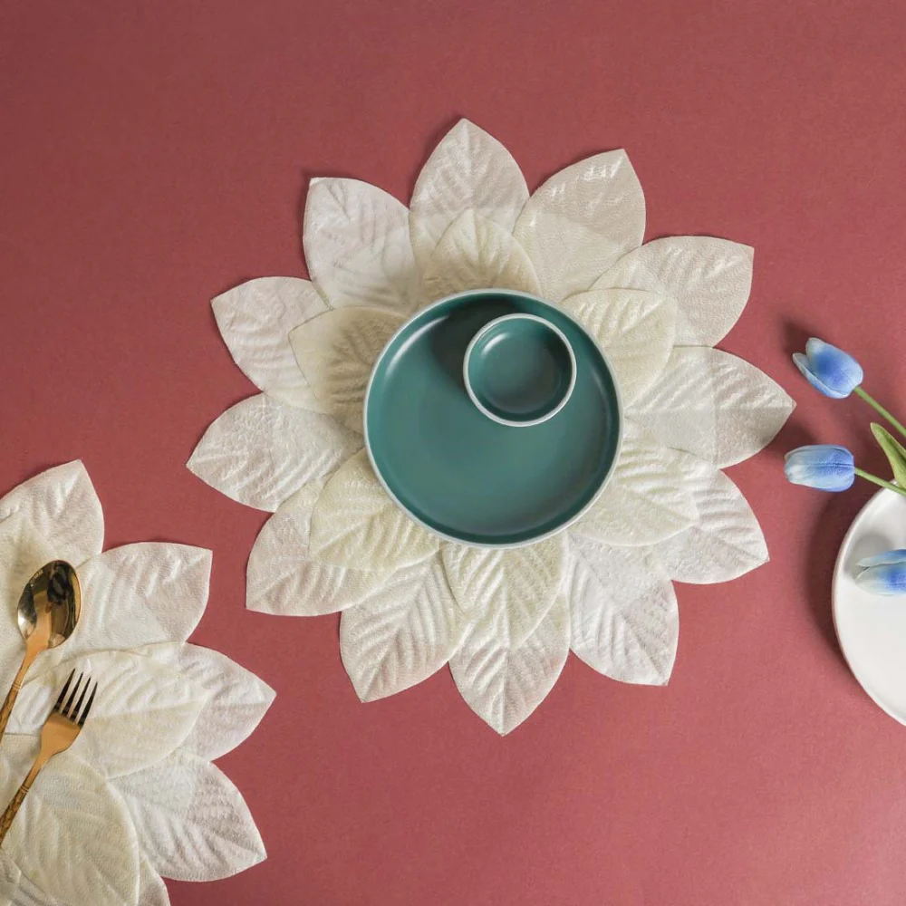 White Placemat Set of 2 - Image 6