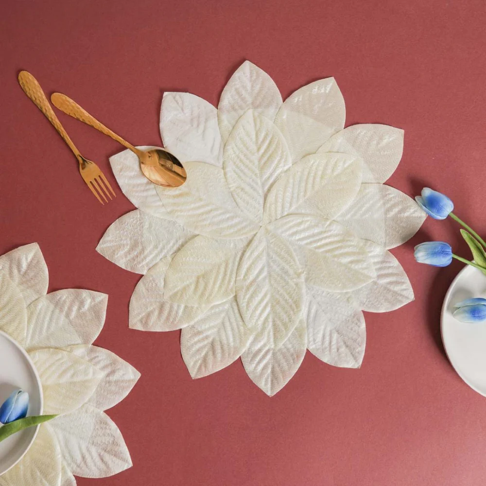 White Placemat Set of 2 - Image 8