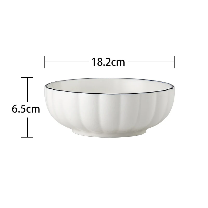 White Scallop Snack Bowl 800 ml - Image 8