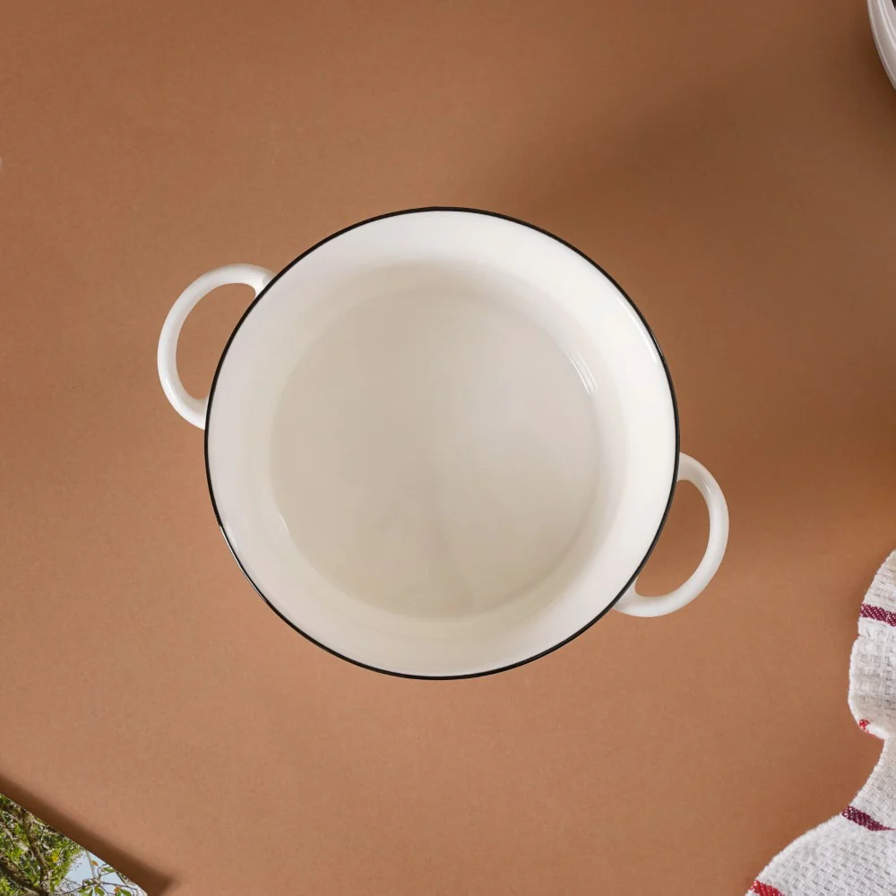 White Serving Bowl - Image 8