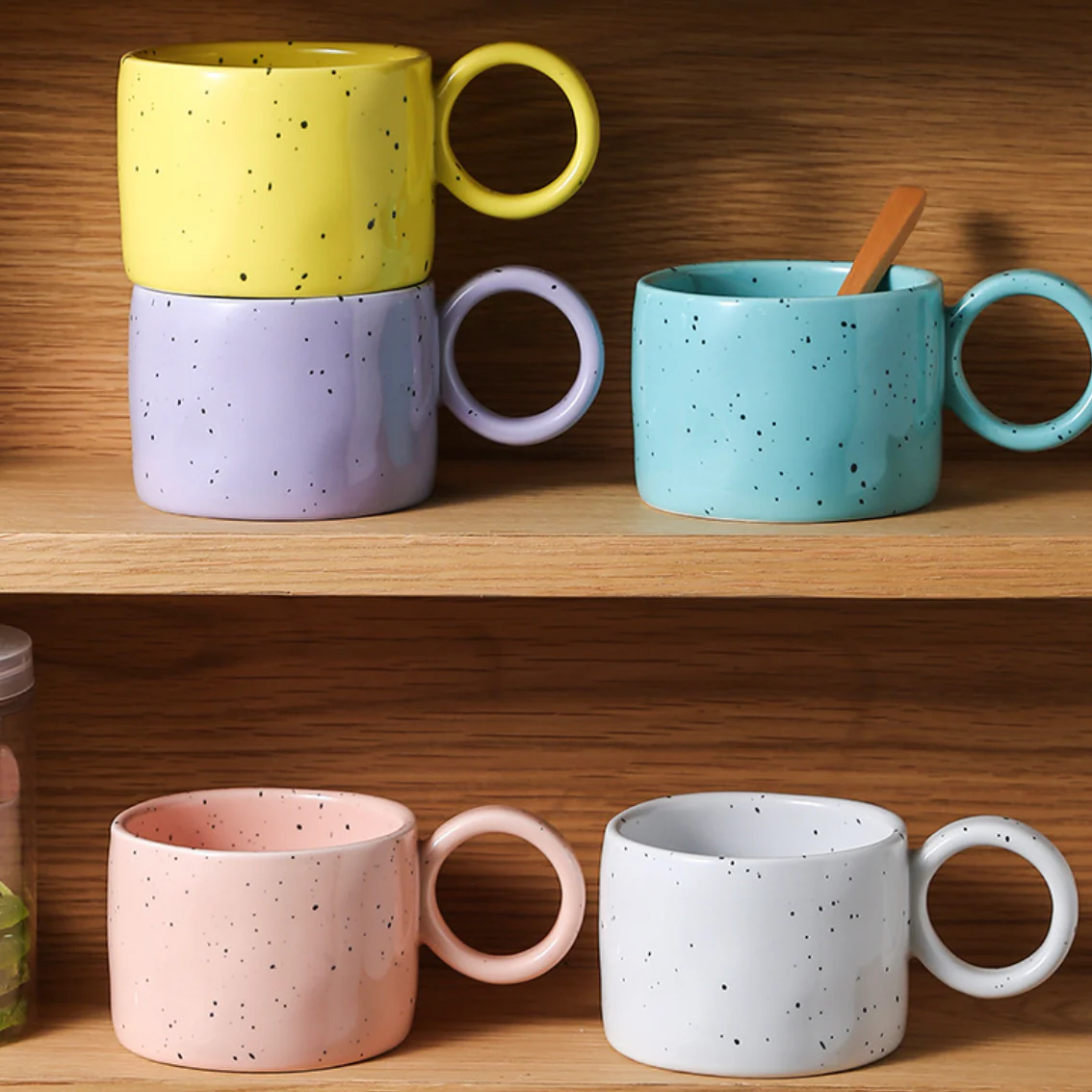 White Speckled Cup - Image 5