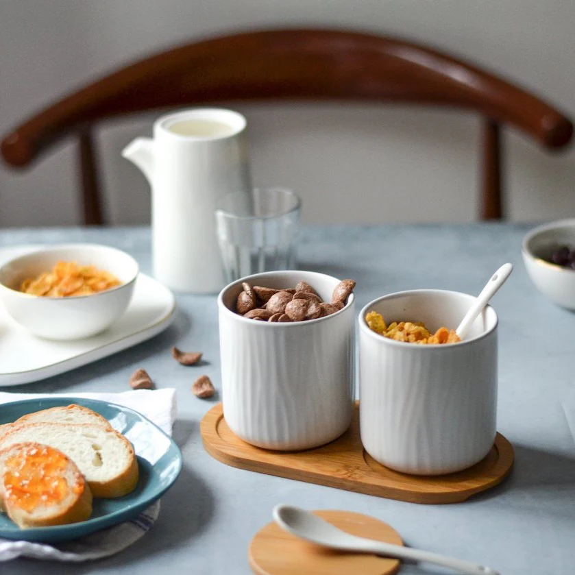 White Spice Jar Set - Image 2