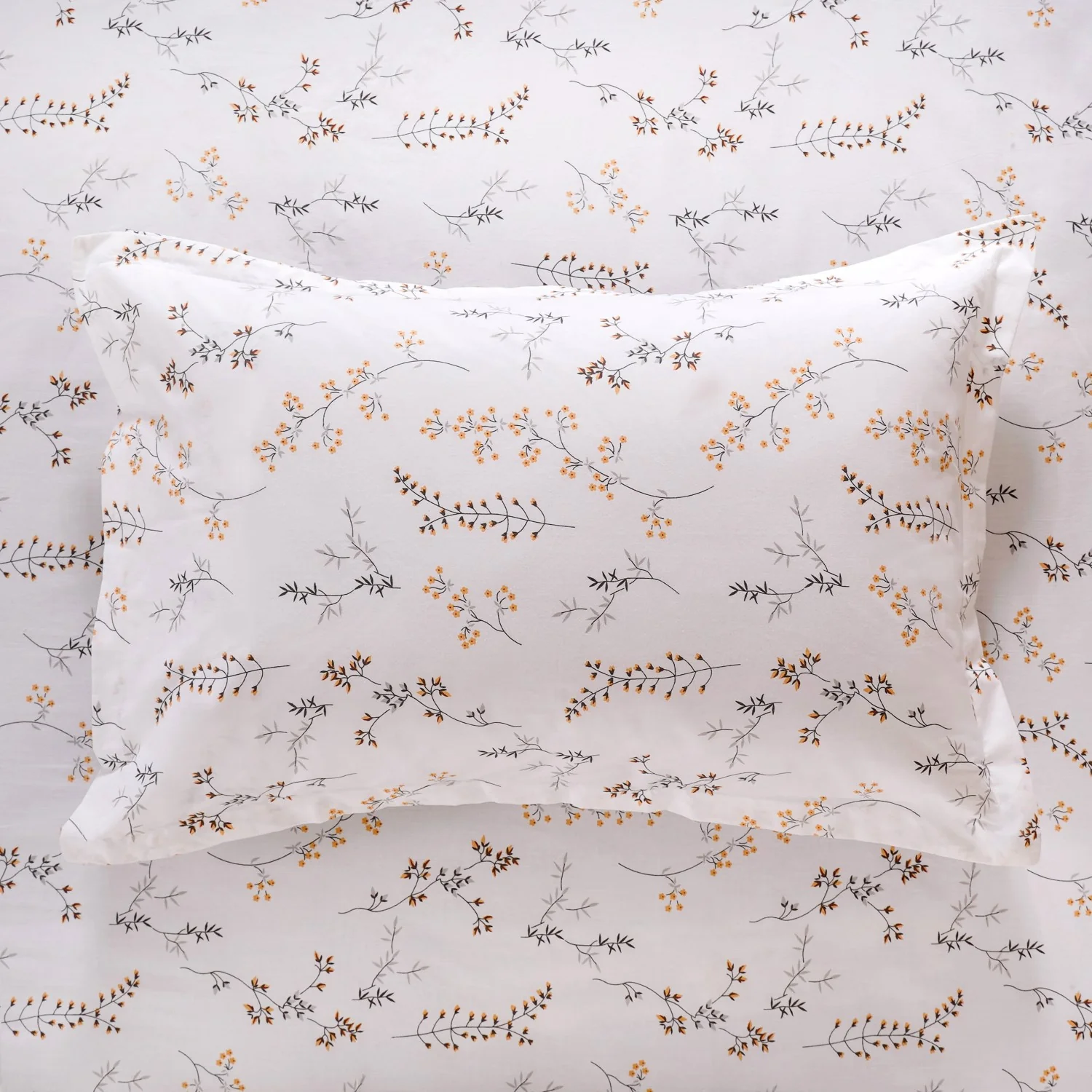 Wild Marigold 180 TC Pure Cotton Bedding Set Ultra Soft King Size 275x275 cm - Image 3