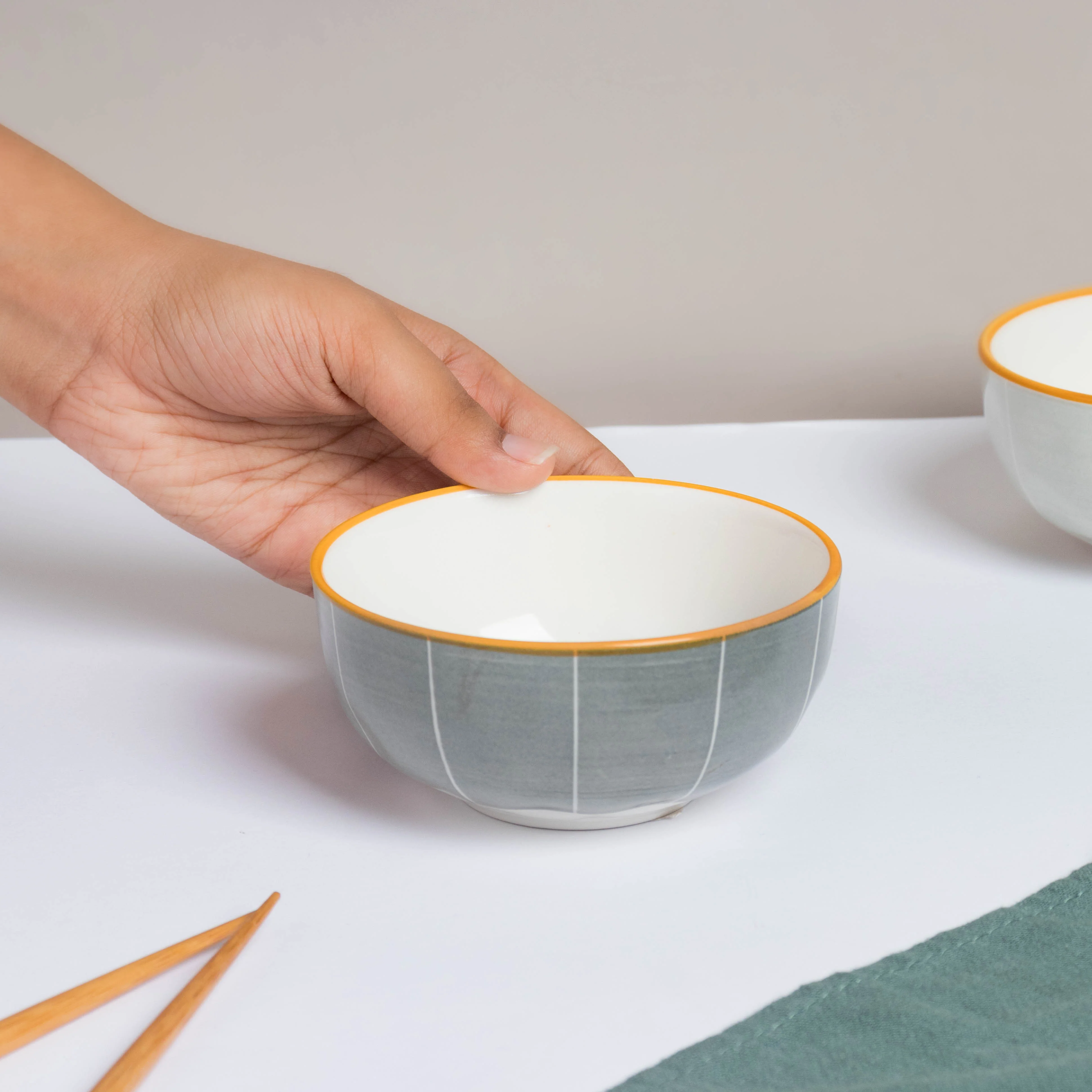 Willow Dark Grey Snack Bowl Small 250 ml - Image 2