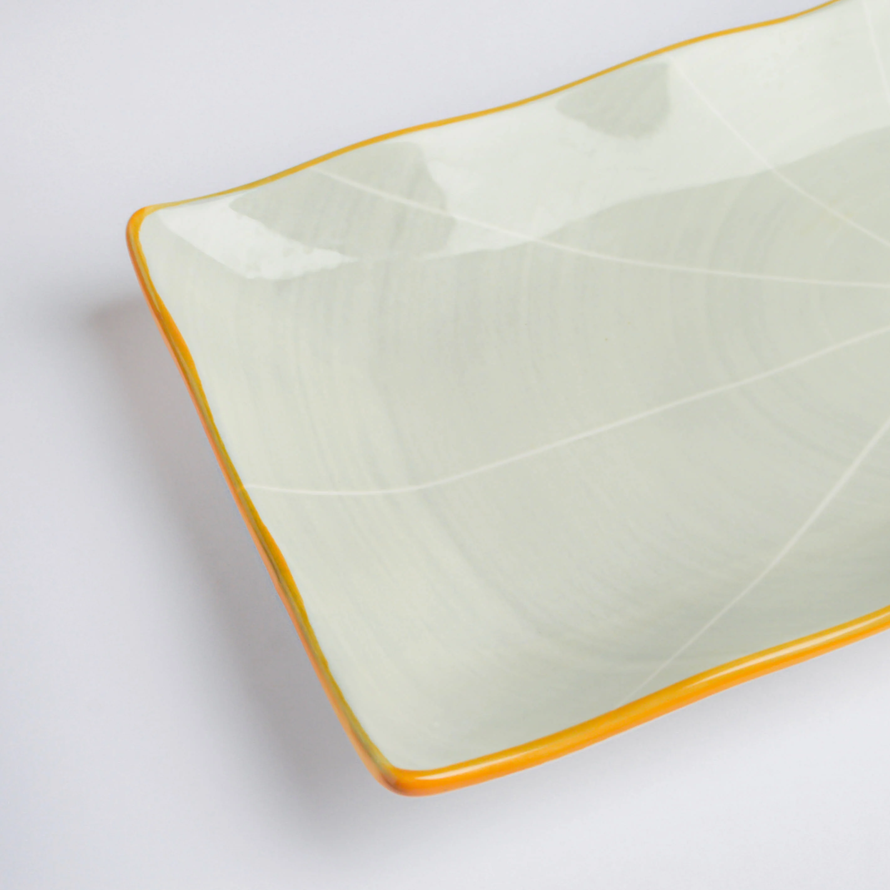 Willow Light Grey Ceramic Platter 12 inch - Image 5